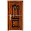 New Copper Paint Steel Security Door KKD-105 For Luxury Style and High Quality